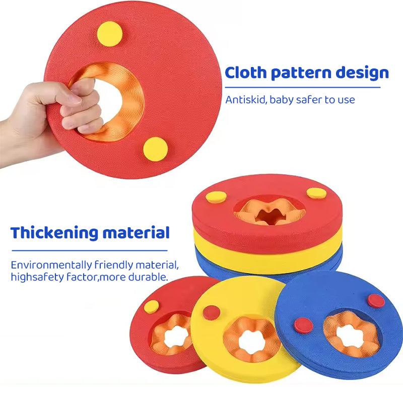 Kids' swim belt: 6 EVA discs/pack, for 3 - 14yo, 15 - 30kg rings. - V.I.P Digital Presence