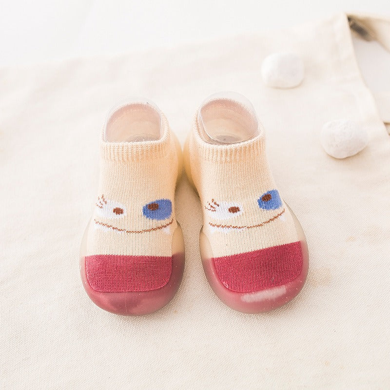 Spring and Autumn Children's Indoor and Outdoor Socks Shoes Baby Step Shoes Boys and Girls Summer Breathable Little Monster Wear resistant Board Shoes - V.I.P Digital Presence