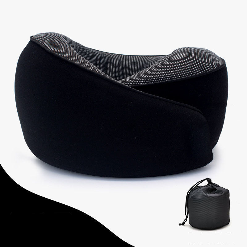 U-shaped memory cotton neck pillow with slow rebound for car travel neck protection - V.I.P Digital Presence