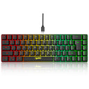 60% Mini 68 Key Mechanical Texture Film Gaming Keyboard ABS Material RGB Backlit Mini Portable Keyboard - V.I.P Digital Presence