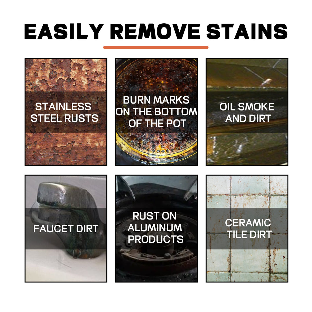 Cookware Cleaner, Kitchen Faucet To Remove Dirt And Water Stains Stainless Steel Rust Cleaning Agent - V.I.P Digital Presence