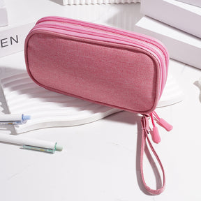 Multi - Functional Digital Accessories Organizer with Multiple - Layer Data Cable Pouch, Dust - proof Headphone Bag and Power Bank Pocket - V.I.P Digital Presence