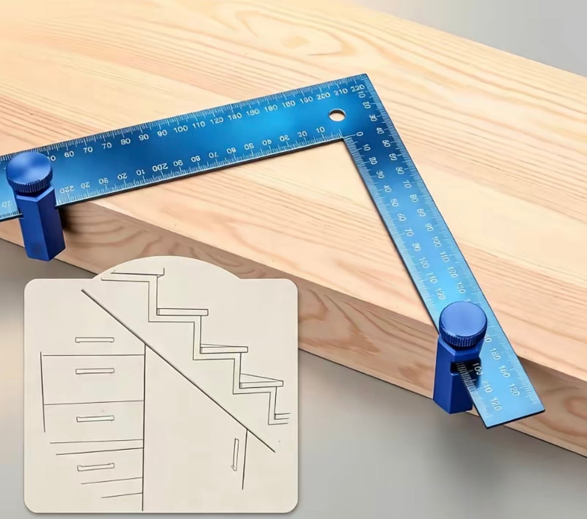 StairGauge Clamp Set