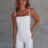 Perfee Square Neck Spaghetti Strap Romper - V.I.P Digital Presence