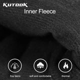 KUTOOK Winter Ski Mittens Windproof Snowboard Mittens Thermal Fleece Lining Skiing Gloves Waterproof Goatskin Palm Outdoor Sport - V.I.P Digital Presence