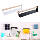 Top Quality Paper Holders Towel Storage Rack Paste type non-perforated iron towel bar tissue holder Wall Mounted Roll Paper Hold - V.I.P Digital Presence