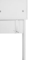 Makeup Vanity Desk With LED Lighted Mirror ,Dressing Table Set With 2 Large Drawers 10 LED Light ,White Color - V.I.P Digital Presence