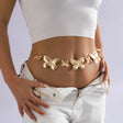 Creative exaggeration metal single-layer pants chain body chain hip-hop punk butterfly tassel waist chain - V.I.P Digital Presence