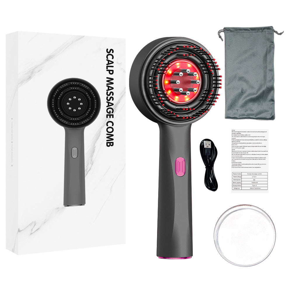 Electric Vibration Massage Comb Portable Hair Follicle Comb Scalp Oil Liquid Applicator Head Massager Hair Growth Anti Loss Care - V.I.P Digital Presence