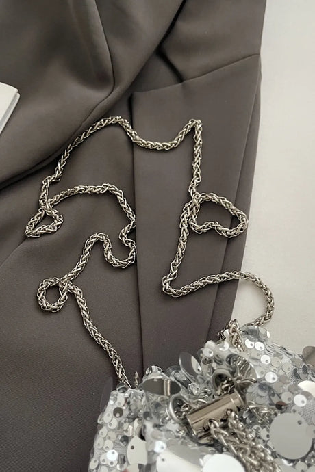 Drawstring Sequin Crossbody Bag - V.I.P Digital Presence