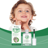 Loción amarga para el cuidado de las uñas antimordeduras con ingredientes suaves para niños que comen amargos de manos para protegerse contra la mordedura de uñas.