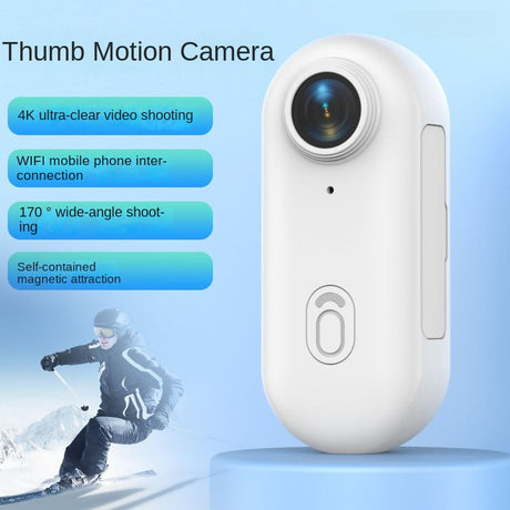 Thumb Bike Camera Magnetic Back Clip Sports Camera Thumb Recorder Pet - V.I.P Digital Presence