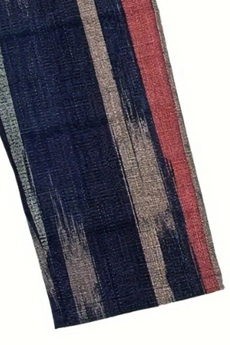 Striped Pocketed Elastic Waist Pants - V.I.P Digital Presence