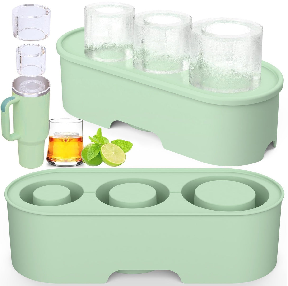 Stanley Large Capacity Ice Grid Ice Making Mold Creative with Box Easy Release Silicone Ice Grid - V.I.P Digital Presence