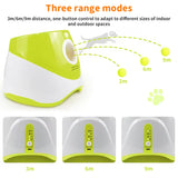 Rechargeable automatic tennis ball launcher for pets. Includes 3 balls, promotes interactive play. - V.I.P Digital Presence