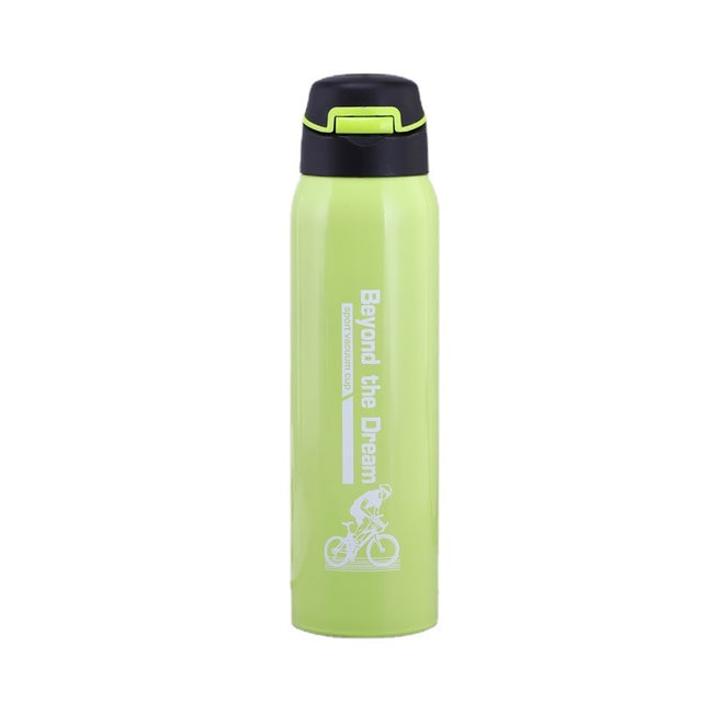 Outdoor sports kettle with handle portable thermos cup anti-fall mountaineering water cup home vacuum cup - V.I.P Digital Presence