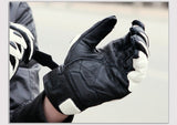 Motorcycle Gloves black Racing Genuine Leather Motorbike white Road Racing Team Glove men summer winter - V.I.P Digital Presence