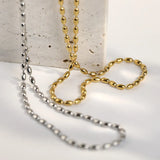 Titanium Steel Beaded Necklace - V.I.P Digital Presence
