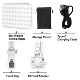 LED lights Mobile phone fill light pocket Portable vlog Tiktok live video shooting selfie night light - V.I.P Digital Presence