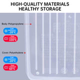 Fridge containers for deli meat and cold cuts, airtight with lids, 18.6oz, 24 pack, BPA-free. - V.I.P Digital Presence