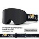 Cover Ski Glasses Winter Outdoor Sports Goggles Double Layer Anti Fog Single Double Plate Snow Goggles - V.I.P Digital Presence
