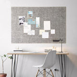 Tablero de notas de fieltro de estilo nórdico, tablero de mensajes, decoración del hogar, planificador de oficina, tablero de programación, exhibición de fotos, decoración de pared 