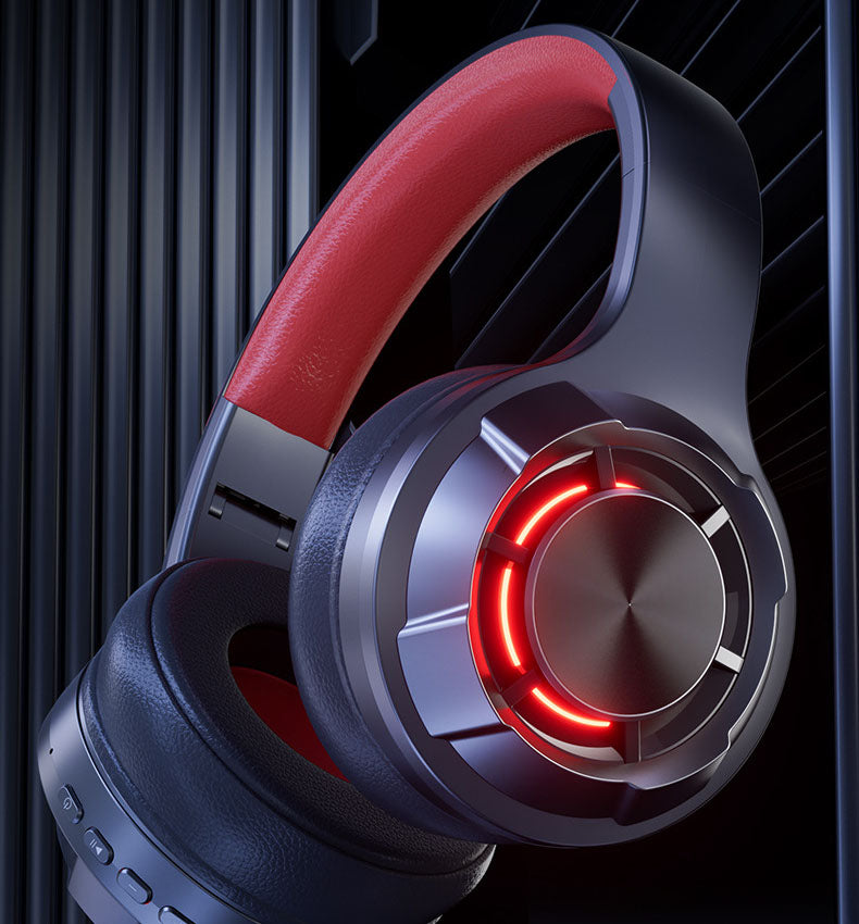 LED illuminated wireless Bluetooth headset for esports with ultra long battery life, Type-C computer headset - V.I.P Digital Presence