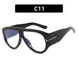 T-shaped large frame sunglasses, pilot's toad fashion cross-border sunglasses, personalized women's sunglasses - V.I.P Digital Presence