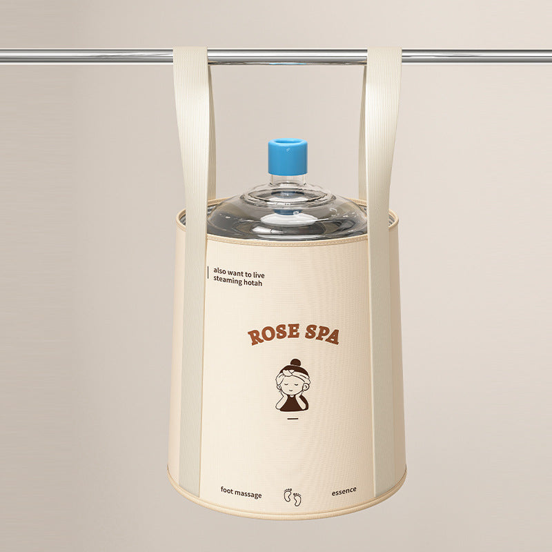 Foldable foot bath bag foot bath basin deep barrel over calf dormitory fumigation foot bath barrel household portable foot bath - V.I.P Digital Presence