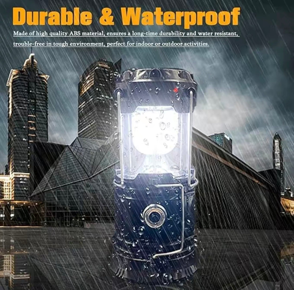 SolarLite Foldable LED Lantern