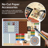 DIY wooden fairy-tale Wonderhous: mini bookends, assembleable houses, gifts, home decor - V.I.P Digital Presence