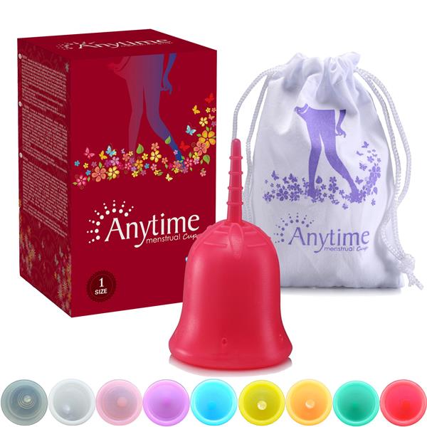 Anytime Feminine Hygiene Lady Cup Menstrual Cup Wholesale Reusable Medical Grade Silicone For Women Menstruation - V.I.P Digital Presence