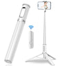 New 150cm Long Selfie Stick Tripod Carbon Fiber Plastic Detachable Remote Control AB202 Max Phone Compatibility Rotatable - V.I.P Digital Presence