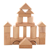 Puzzle Wooden Children's Wooden Boxed Beech 22 Pieces Can Be Bitten Assembled Building Blocks Pile Up Early Education Toys