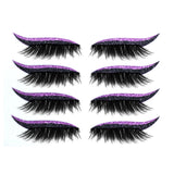 New Glitter Self-Adhesive Eyeliner Eyeshadow Sticker Double Eyelid False Eyelashes Waterproof Party Eye Makeup Sticker - V.I.P Digital Presence