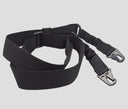 Correa de hombro táctica de 2 puntos para pistola, correa para rifle al aire libre con hebilla de metal QD, cinturón para escopeta, accesorios para armas de caza 