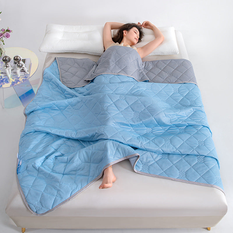 Grade A Cooling Blanket: Soft, breathable, king/queen size, summer lightweight cool comforter. - V.I.P Digital Presence