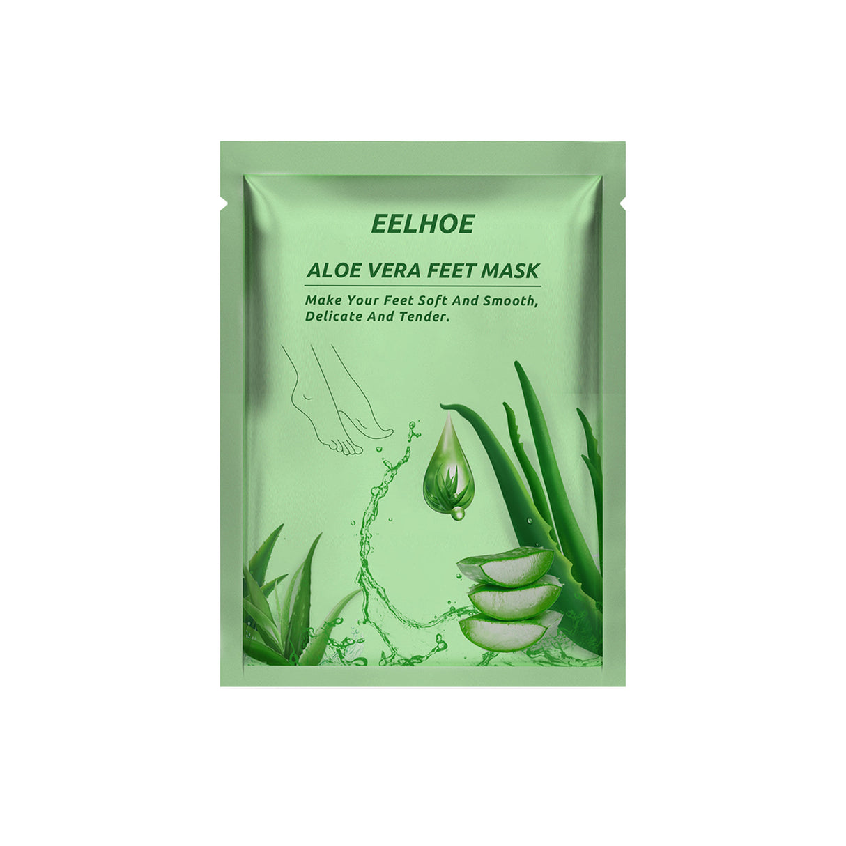 Aloe Vera Foot Mask, Moisturizing Anti-Cracking, Dead Skin Removal, Tender Skin Care Foot Mask - V.I.P Digital Presence