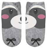 Thin 3D Digital Animal Printed Women's Socks Shallow Socks Adult Invisible Socks - V.I.P Digital Presence