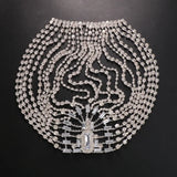 Rhinestone Bridal Headband Hat Forehead Hair Accessories Fashion Jewelry Wedding Crystal Head Chain Women Headpiece Gifts - V.I.P Digital Presence