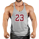 Sportswear vest men's round neck men's cotton vest loose shoulder sleeveless basketball suit - V.I.P Digital Presence