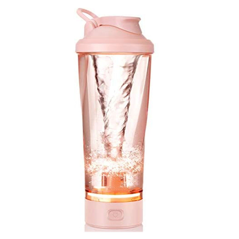 450ml Electric Stirring Cup Spiral Pattern Vortex Protein Powder Shake Cup Automatic Shake Cup Colorful Running Lantern - V.I.P Digital Presence