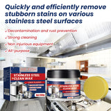 Stainless Steel Cleaning Cream, Kitchen Utensils, Pots And Pans, Cooktops, Heavy Oil, Rust Removal, Cleaning And Descaling Paste - V.I.P Digital Presence