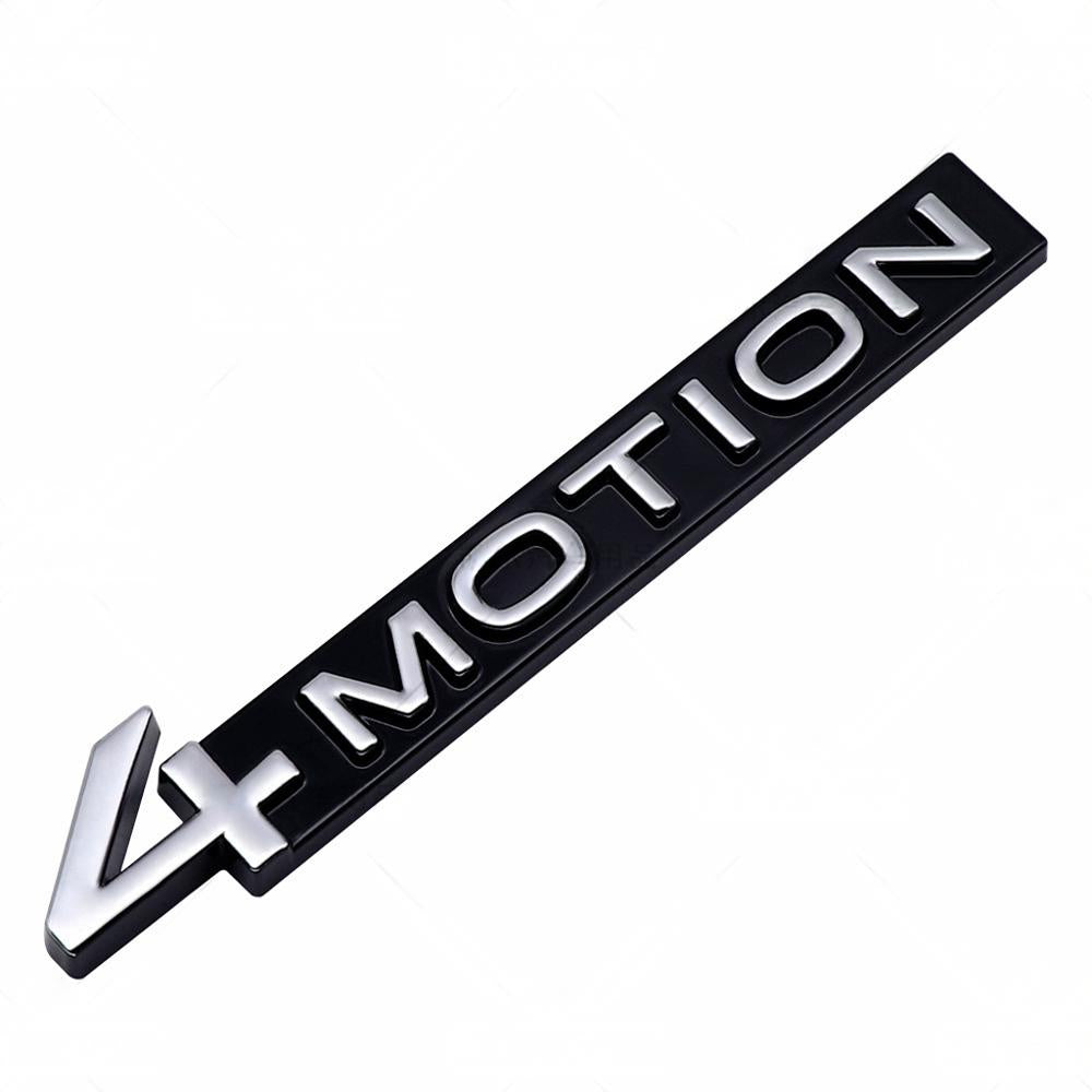 Applicable to Volkswagen Tanyue x 4WD 4MOTION car logo new tail logo 3D three-dimensional letter logo car modification label - V.I.P Digital Presence
