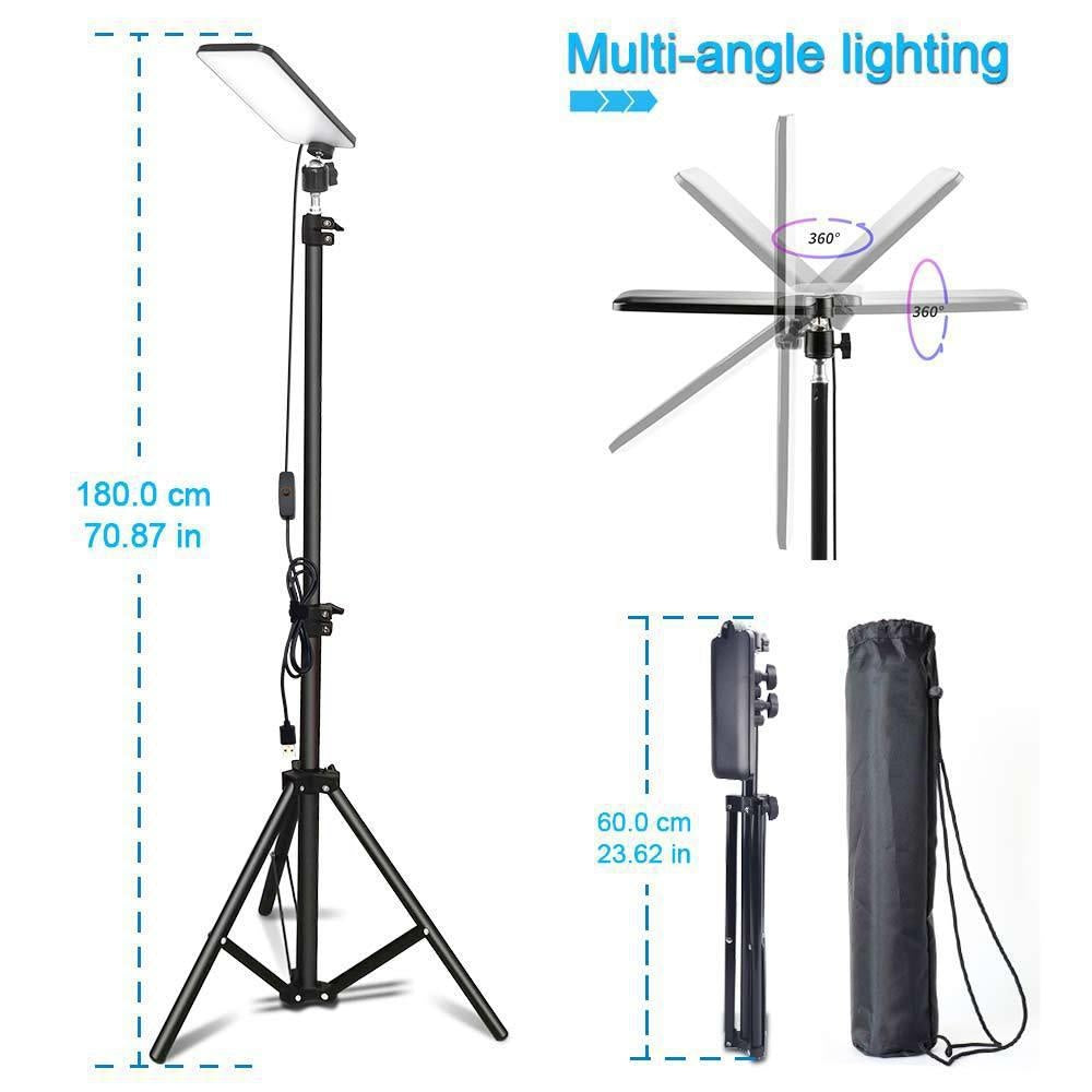 Camping Light LED Rechargeable Outdoor Tent Light USB 5V Power Supply 1.8 Meter Telescopic Pole - V.I.P Digital Presence