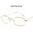 Candy Colors Metal Frame Rectangle Sunglasses Small Retro Shades UV400 Sun Glasses for Men Women Driving Eyewear Summer Goggles - V.I.P Digital Presence