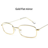 Candy Colors Metal Frame Rectangle Sunglasses Small Retro Shades UV400 Sun Glasses for Men Women Driving Eyewear Summer Goggles - V.I.P Digital Presence