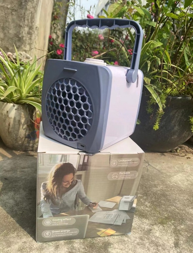 Mini spray Air Cooler Household Desktop Small Air Cooler USB Portable Mobile Air Conditioner Fan - V.I.P Digital Presence