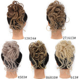 Synthetic Messy Curly Claw Hair Bun Chignon Hair Extensions Scrunchy Fake False Hair With Tail for Women Hairpieces - V.I.P Digital Presence