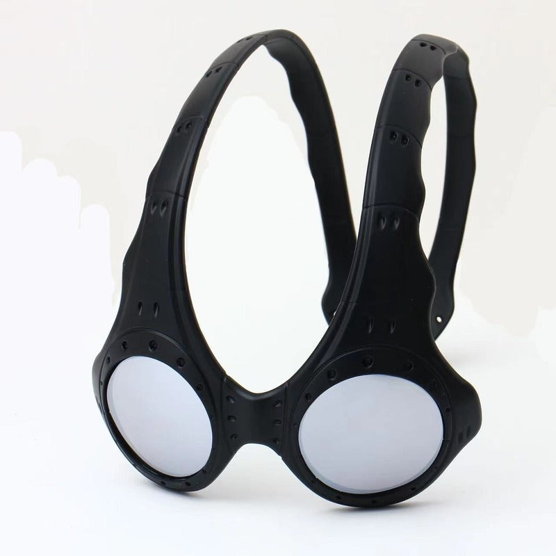 Unisex Over - The - Top Sunglasses. Ideal for outdoor cycling and sports. Fashionable retro - style metal - framed glasses. - V.I.P Digital Presence